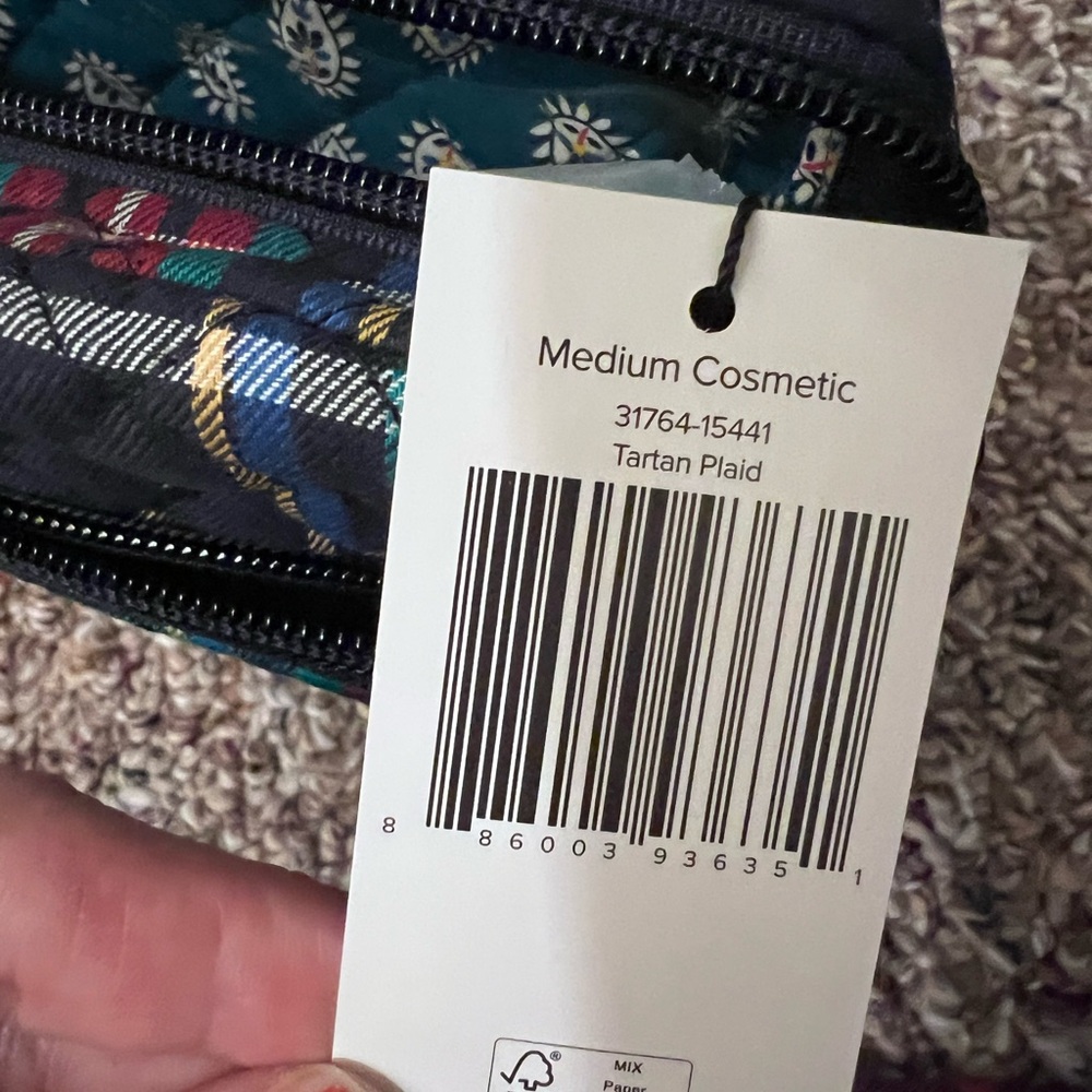 Nwt Vera Bradley small cosmetics bag - Picture 6 of 6